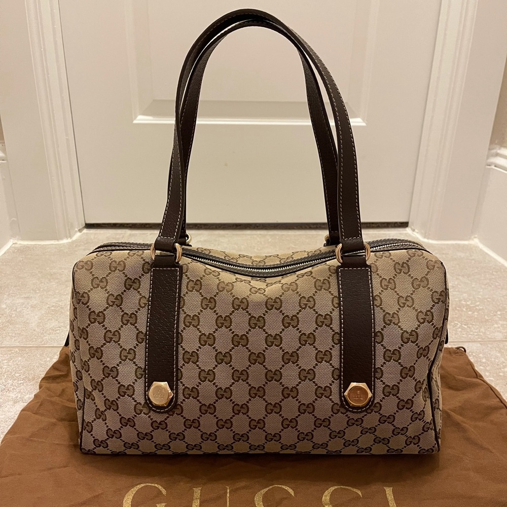 Like New Gucci Monogram Handbag